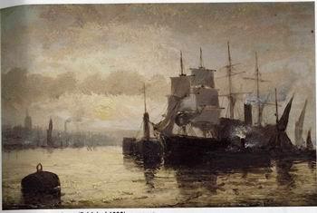 Seascape, boats, ships and warships. 122, unknow artist